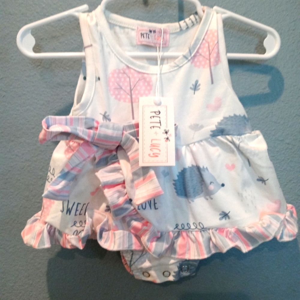 Pete and lucy romper